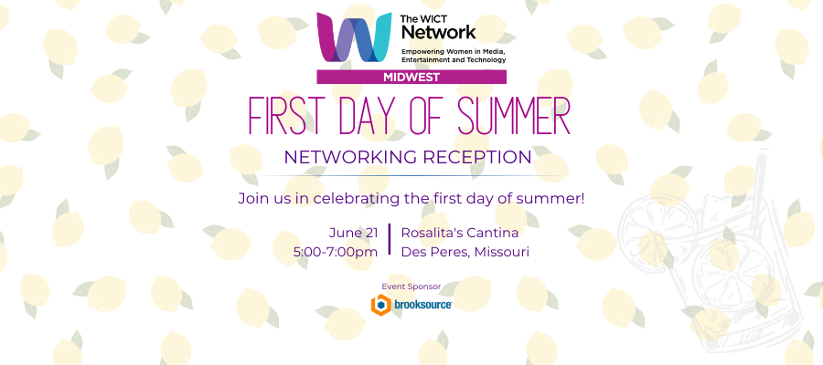 Networking Reception Program First Day of Summer Networking Reception - The WICT Network Midwest